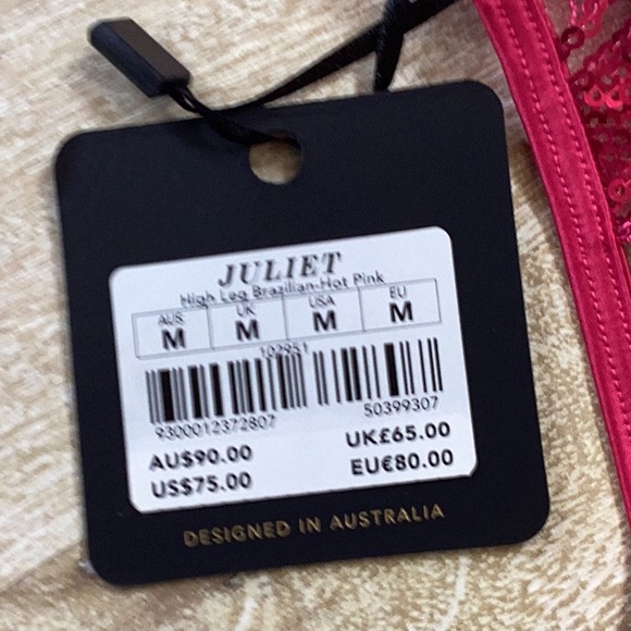 SOLDđź’—Honey Birdette Valentine's Day Juliet Hearts Bra and Panty Set - Picture 14 of 15